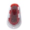 Truck-Lite 60 Series, Led, Red, Oval, 26 Diode, Stop/Turn/Tail, Gray Flange Mount, Fit N Forget S.S., 12V 60252R - alternate 1
